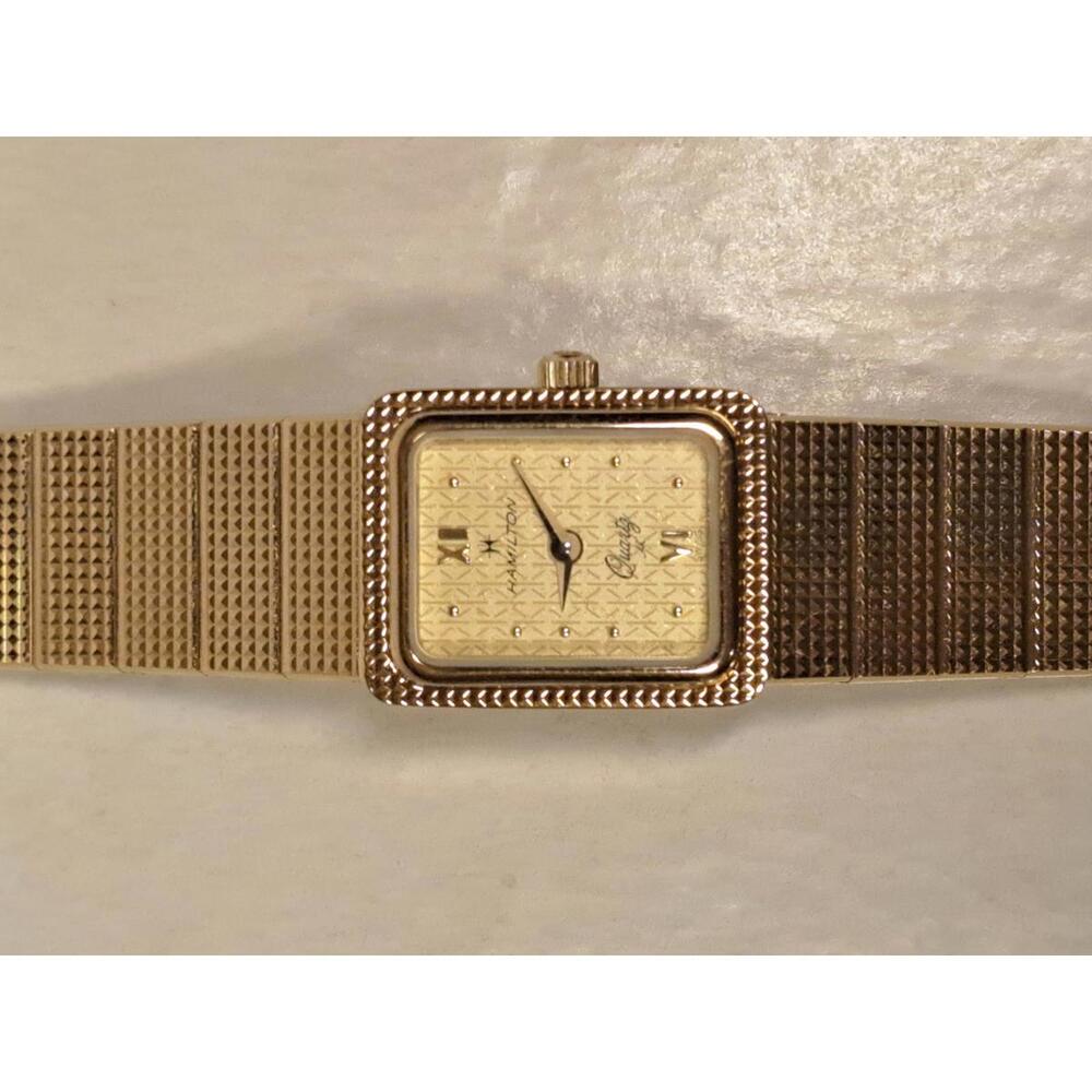 Vintage Hamilton 8466 Watch - New Old Stock MINT - 1989 Working w/ Original Box